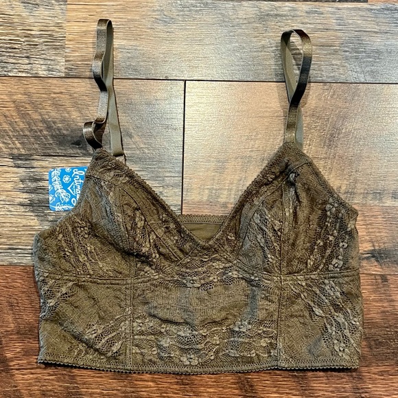 FREE PEOPLE Lace Longline Bralette Size Small NWT!!! - Picture 7 of 7
